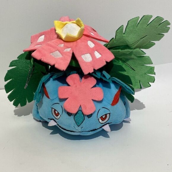 OLY Factory Multicolor Venusaur Pokemon Plush Stuffed Animal Toy 2016 OS - Picture 1 of 9